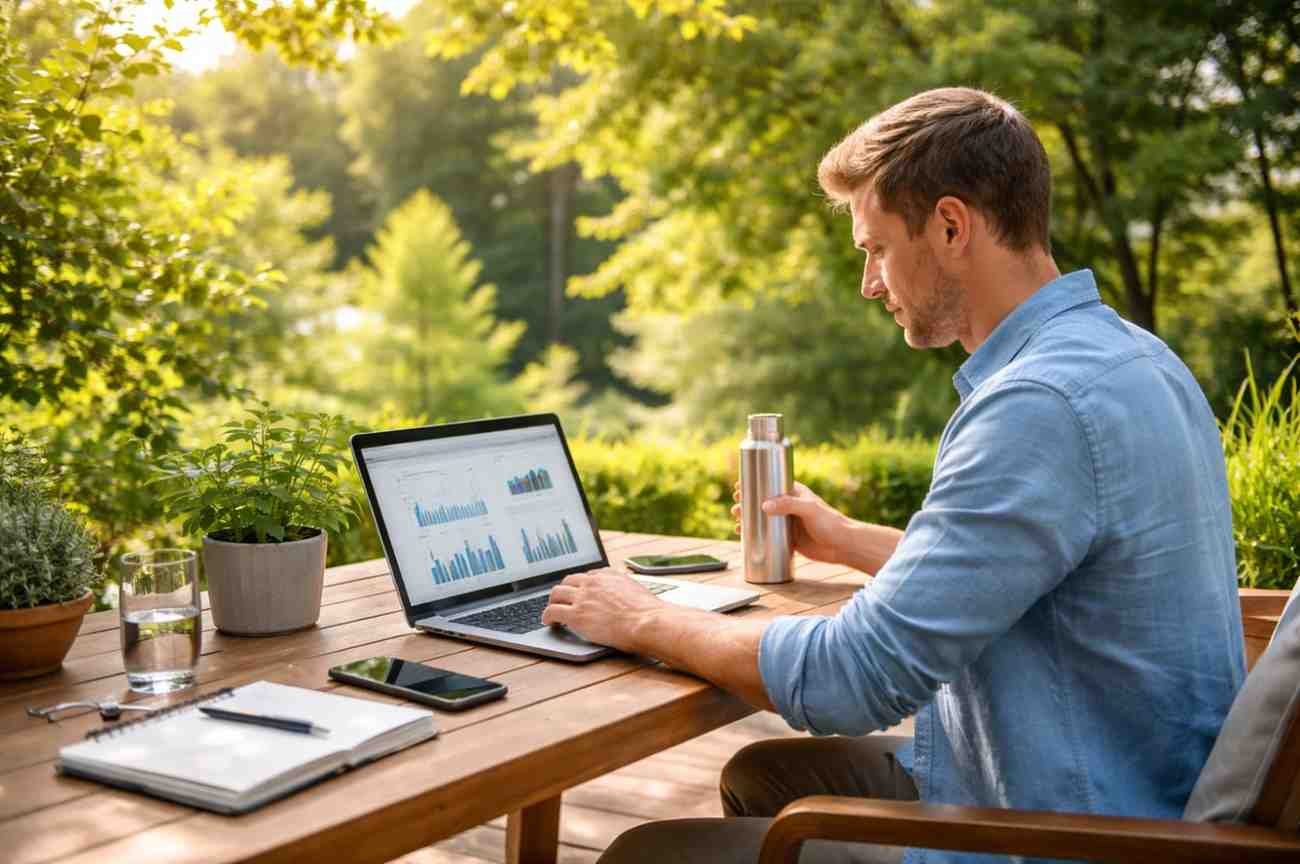 Balance Technology With Natural Elements