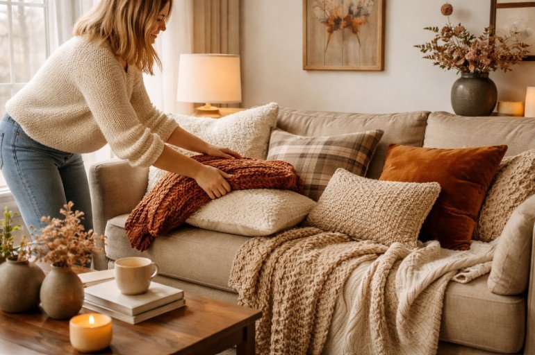 Layering Textures for Instant Warmth