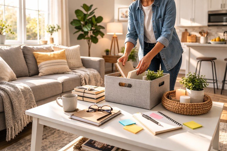 Declutter Your Space In Small, Repeatable Ways