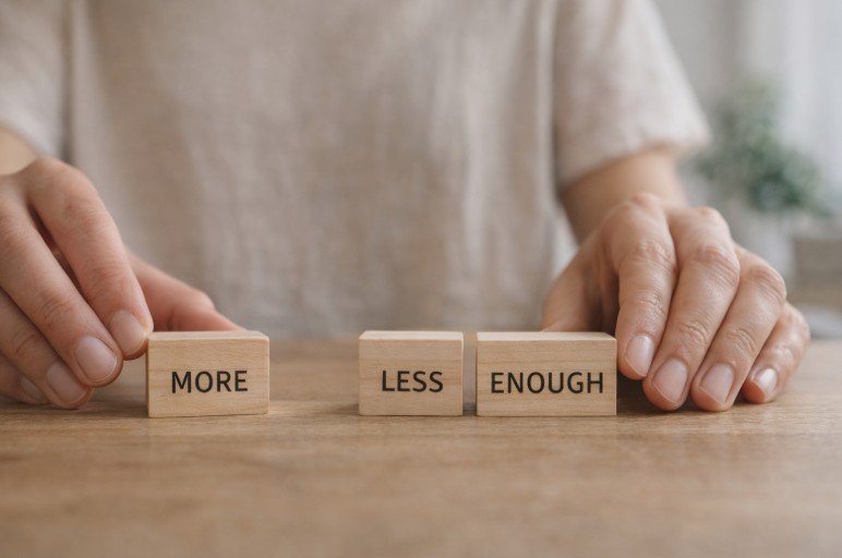 Shift Your Mindset Toward Less And Enough