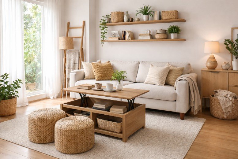 Saving Space Without Making Your Home Feel Empty