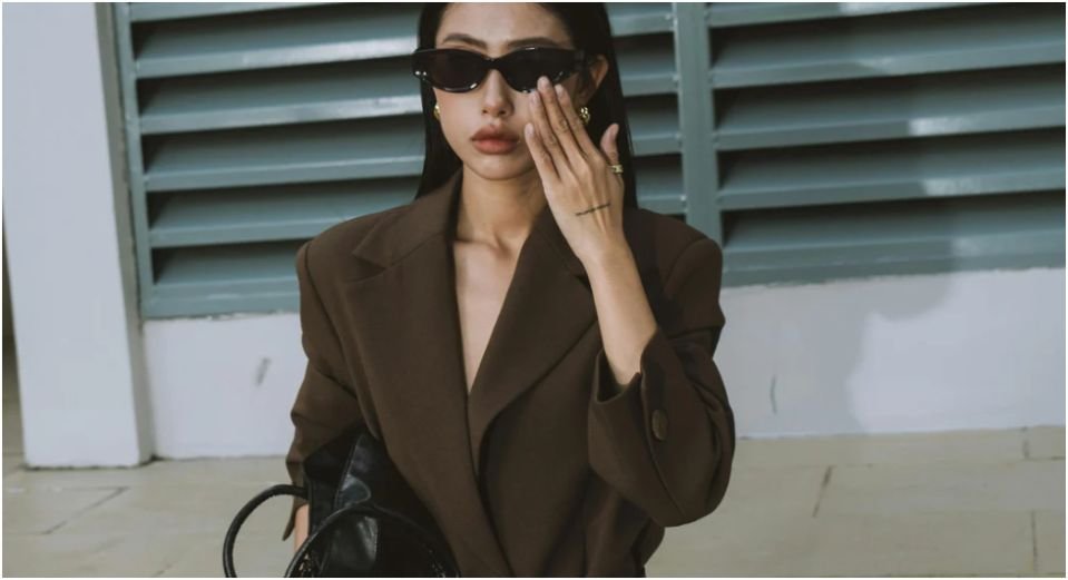 how to style oversized blazer